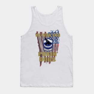 143 Crest Distressed Flag Tank Top